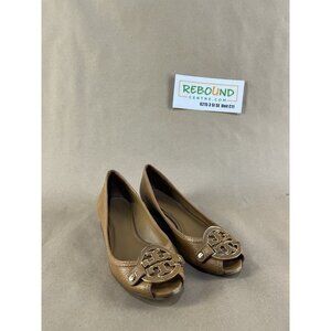 Tory Burch Amanda Open Toe Demi Wedge Sandals (Women’s Size 8.5)